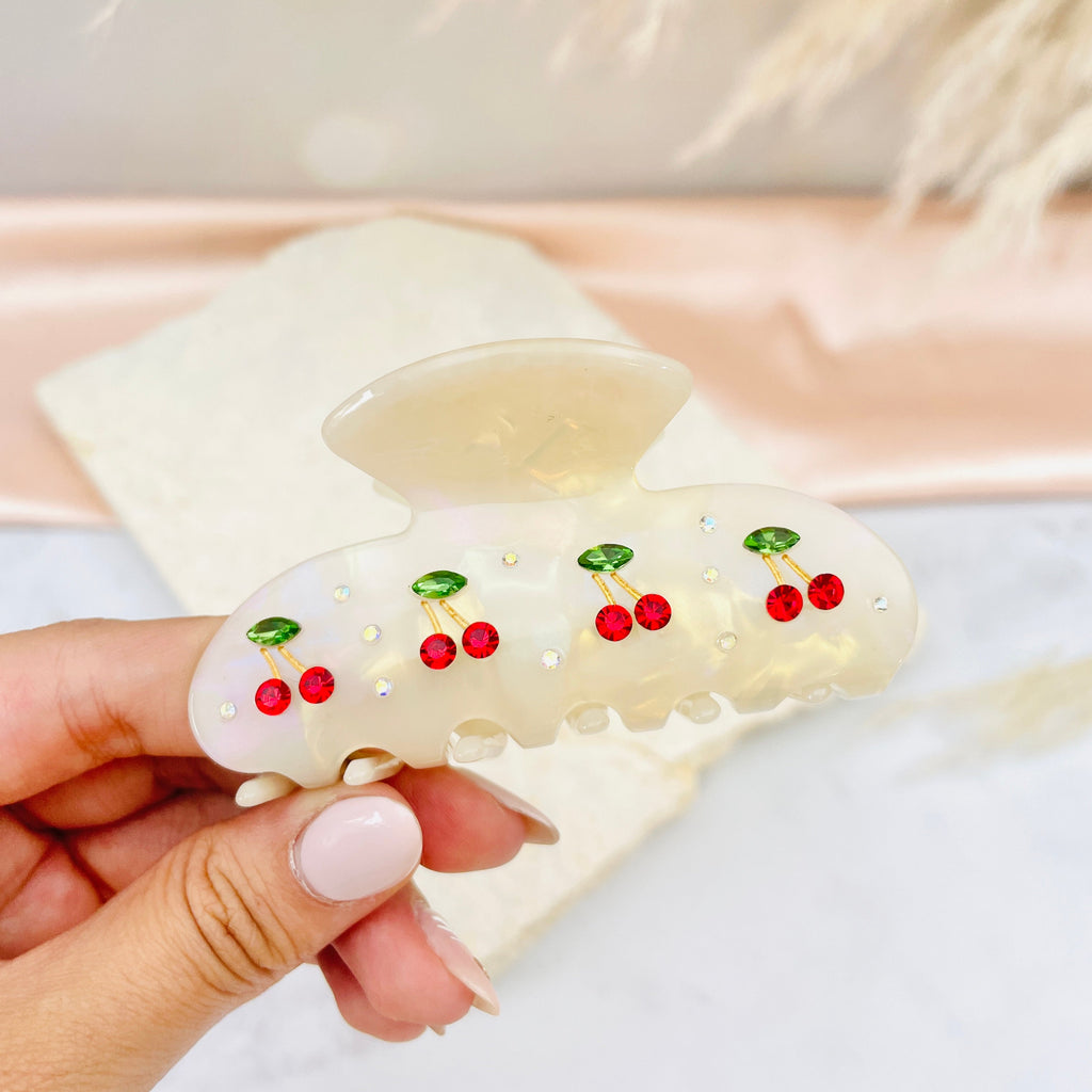 Hairclip Cherry Love