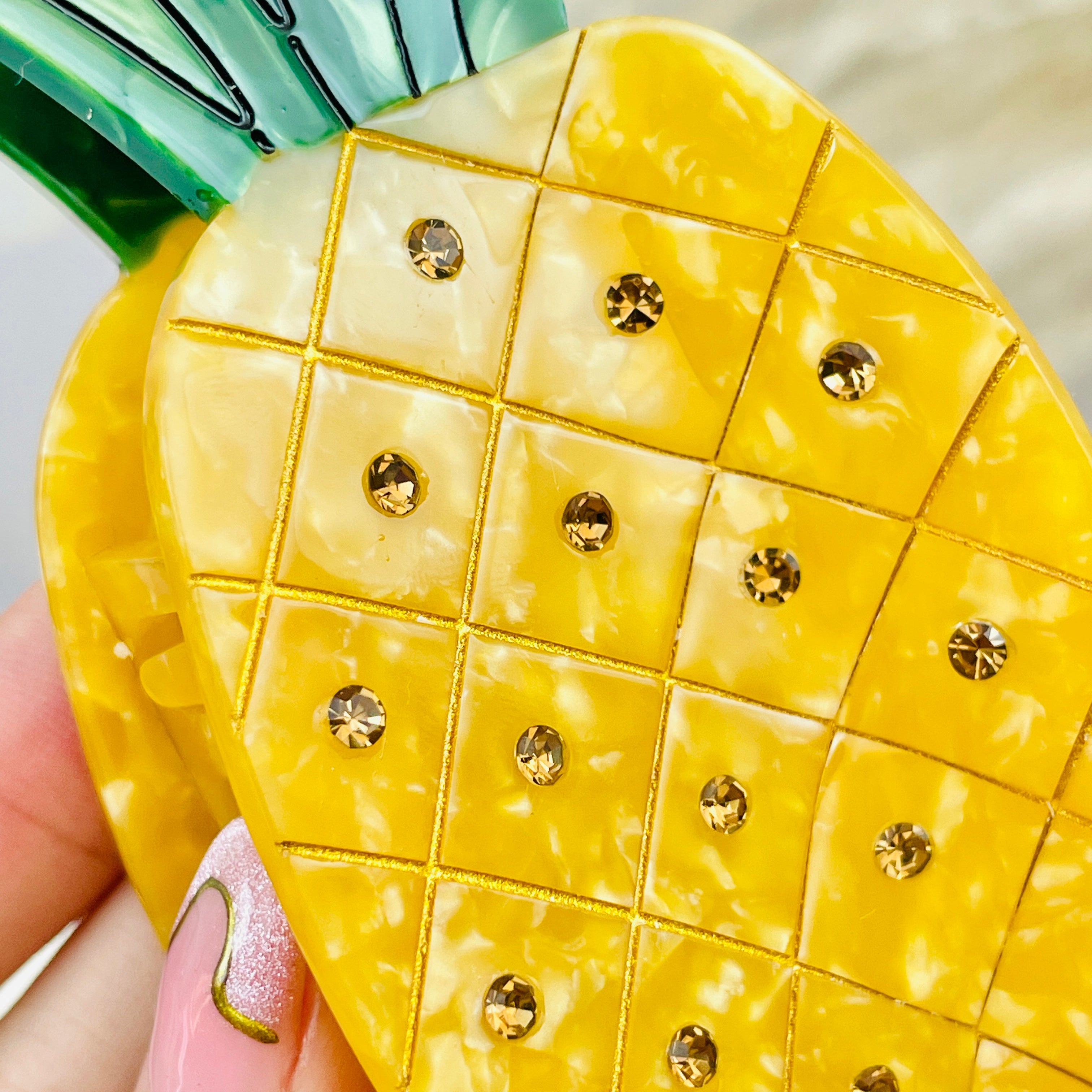 Hairclip Pineapple