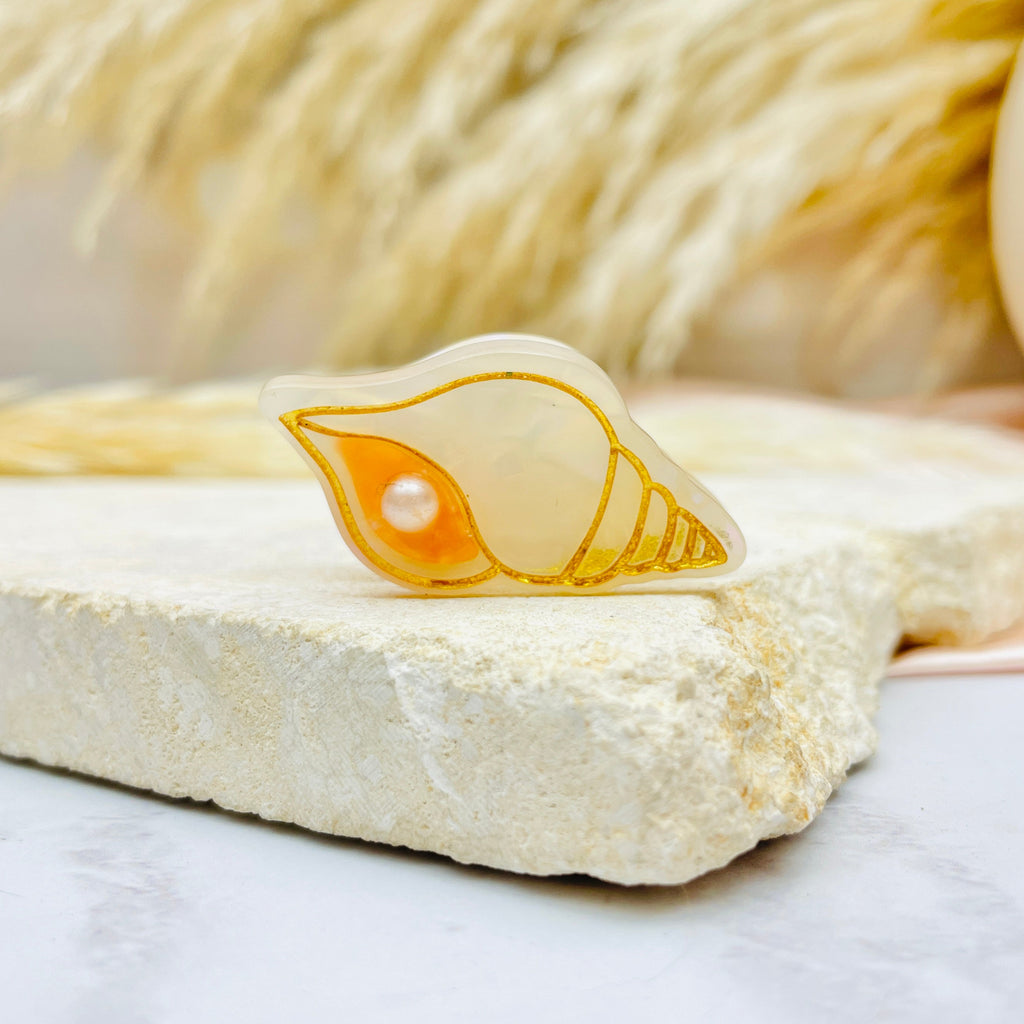 Hairclip Mini Nácar