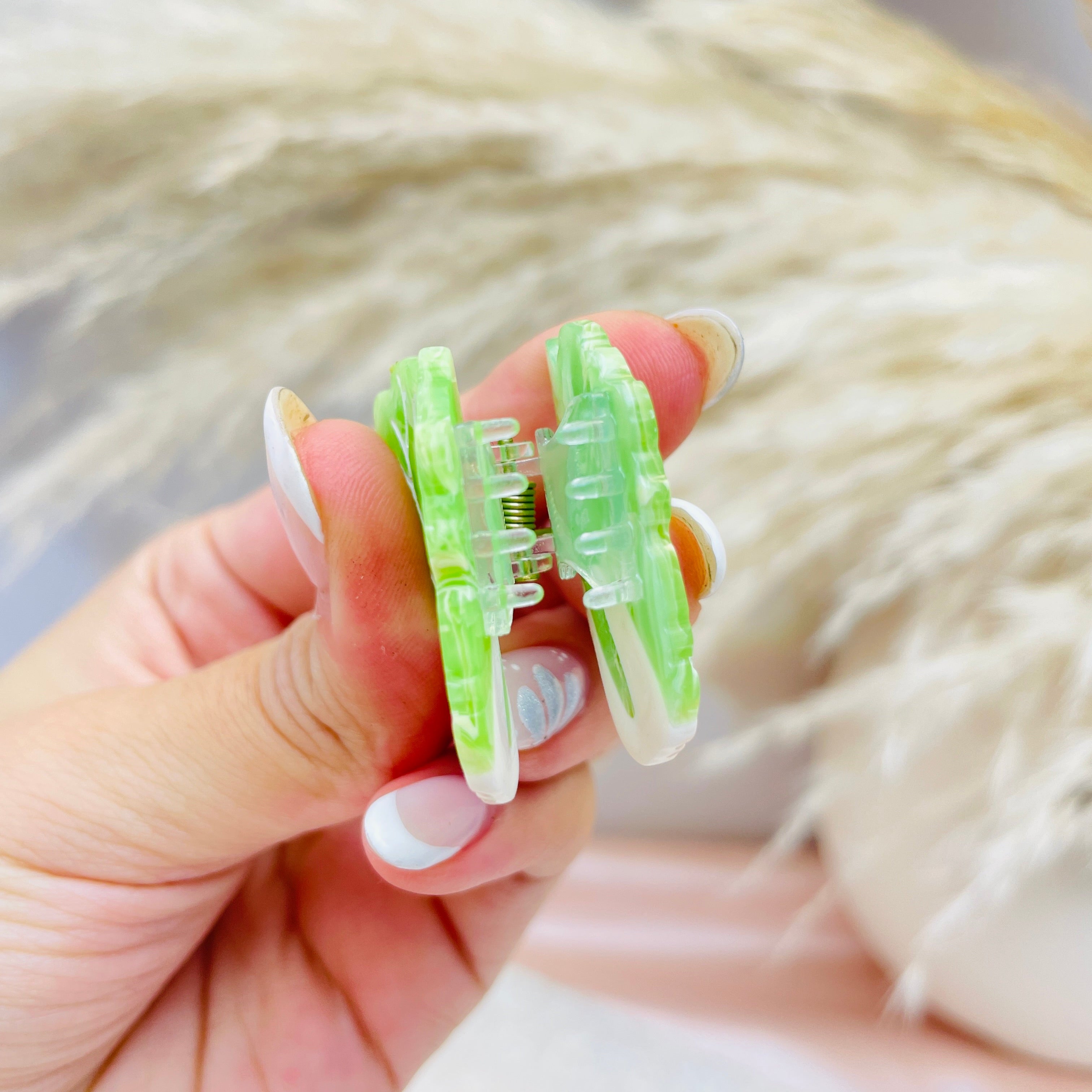 Hairclip Mini Green