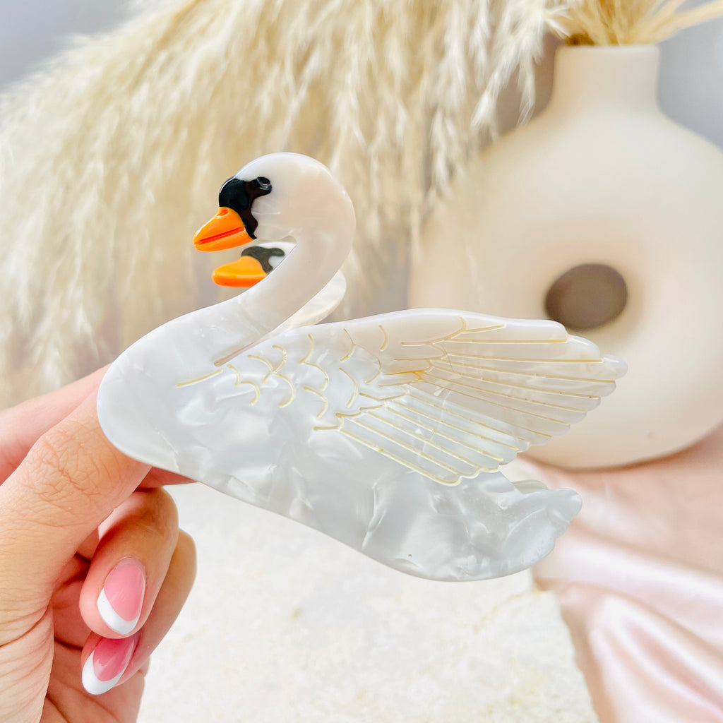 Hairclip Aveline (Cisne)
