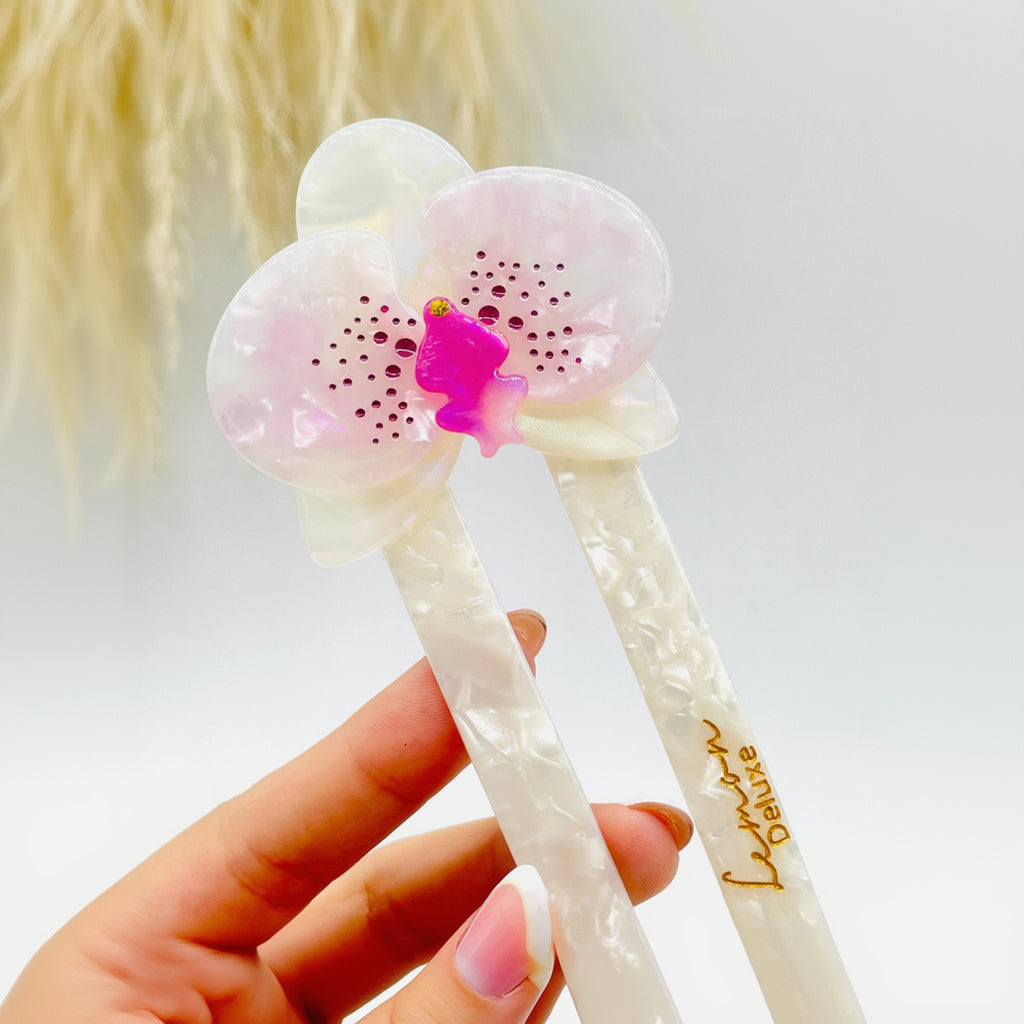 Pin francés Agosto 6 (Orquidea)