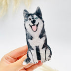 Hairclip Ozzy (Husky)