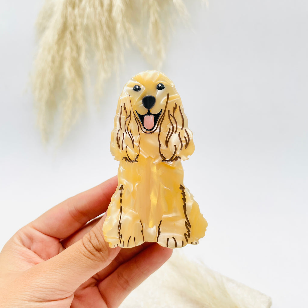 Hairclip Canela (cocker)
